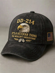 Unisex It's a veteran thing DD-214 Veteran Hat gracestitchs