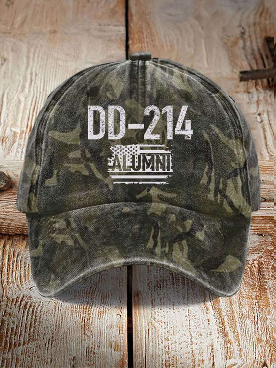 Unisex DD-214 Alumni Print Hat gracestitchs