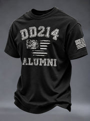 Men's Veteran Pride DD-214 Printed T-shirt gracestitchs