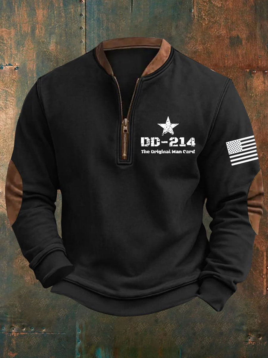 Men's DD-214  Print Sweatshirt gracestitchs
