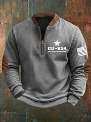 Men's DD-214  Print Sweatshirt gracestitchs