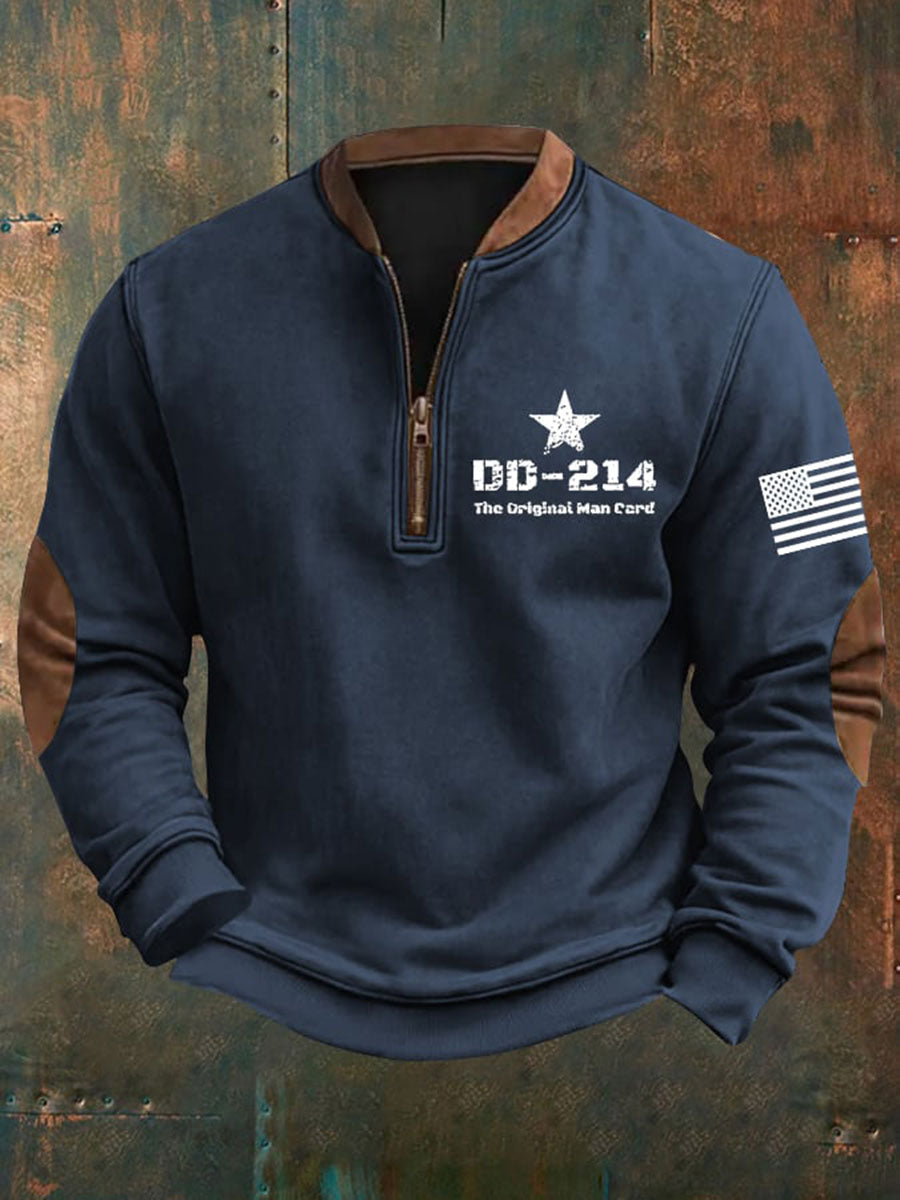 Men's DD-214  Print Sweatshirt gracestitchs