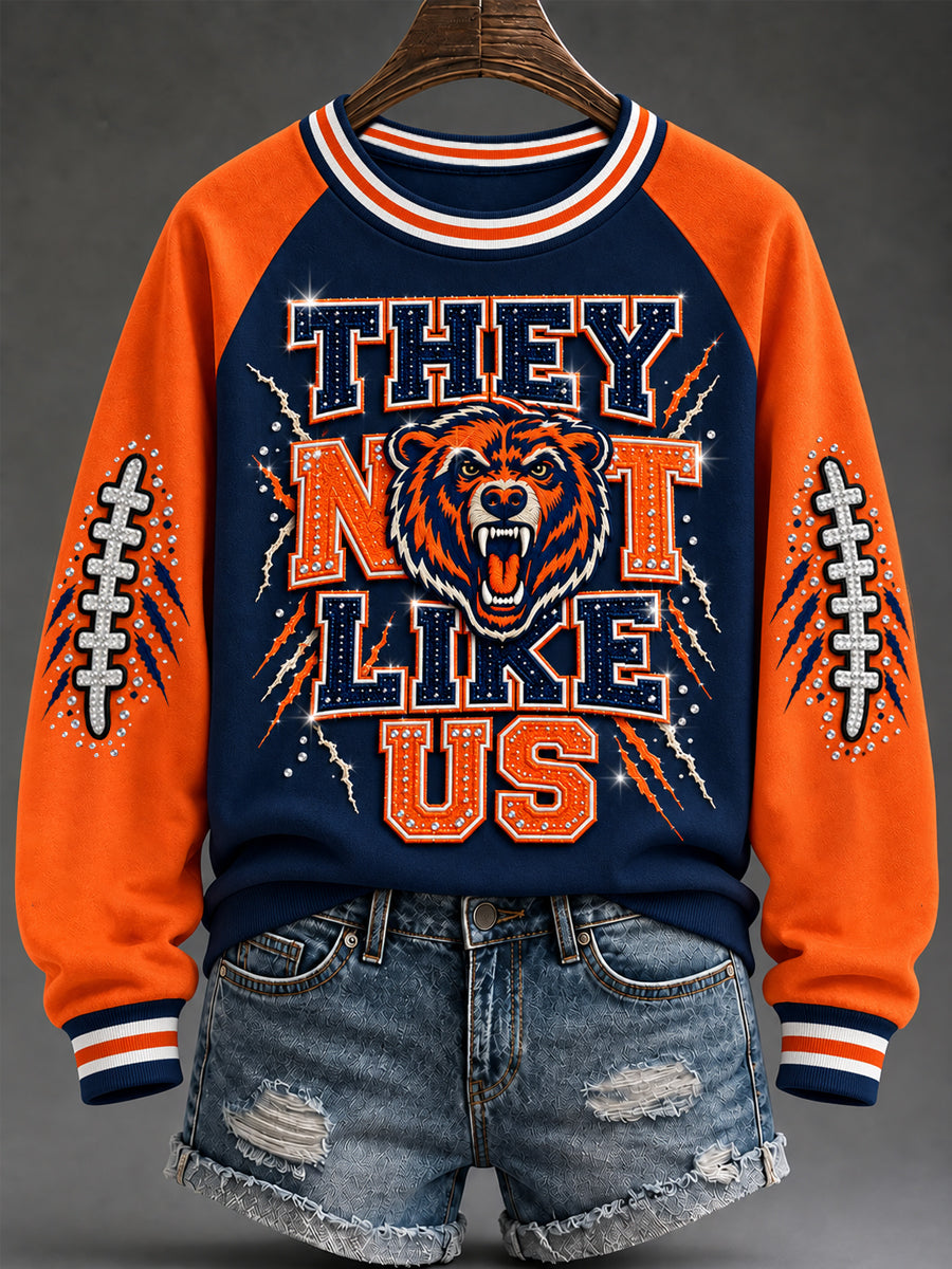 Women's Football Gameday Gift For Football Fans Casual Sweatshirt gracestitchs