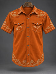 Men's Football Game Day Casual Shirt gracestitchs