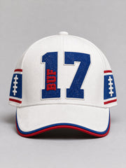 Unisex Football Lover Blue&Red Art Printed Hat gracestitchs
