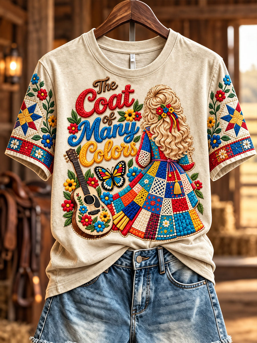 Women's "Coat of Many Colors" T-shirts gracestitchs