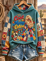 Women's "Coat of Many Colors" Country Music Hoodies gracestitchs