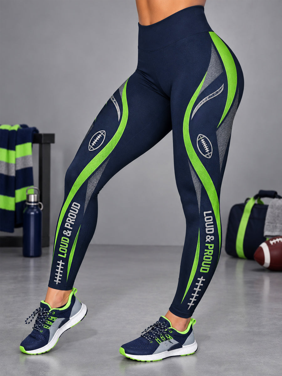 Women's Football Gameday Gift For Football Fans Leggings gracestitchs