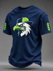 Men's Football Gameday Gift For Football Fans Casual Tee gracestitchs