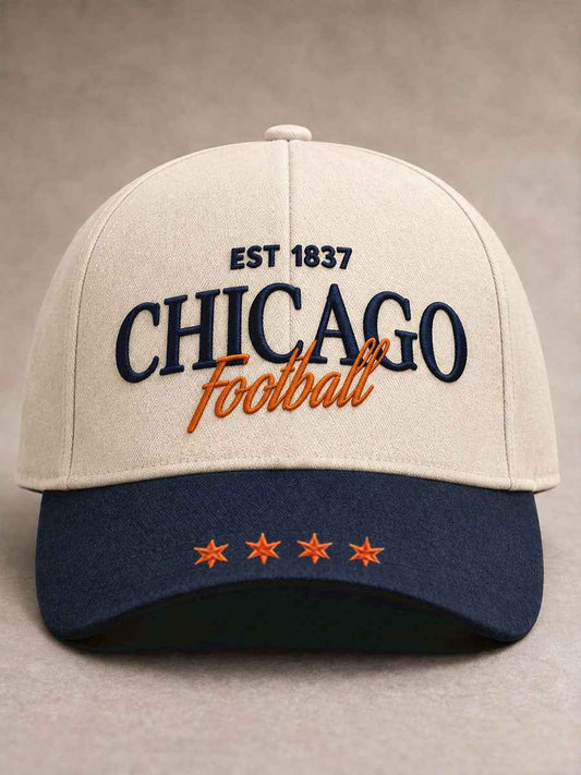 Unisex Chicago Football Lover Printed Hat