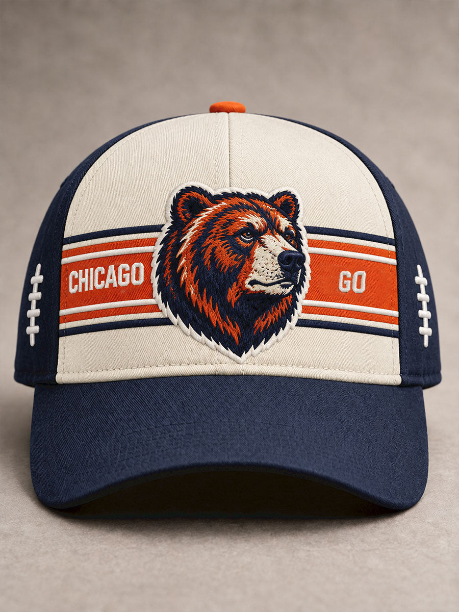 Unisex Chicago Football Lover Printed Hat gracestitchs