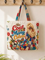 Women's Tiger-Print Shoulder Bag gracestitchs