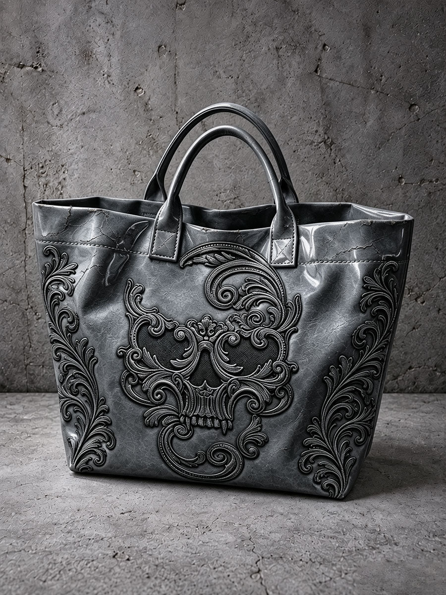 Women's Halloween Skull Handbag gracestitchs