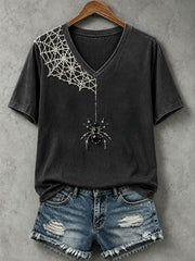 Women's Jewelry Art Spider T-Shirt gracestitchs