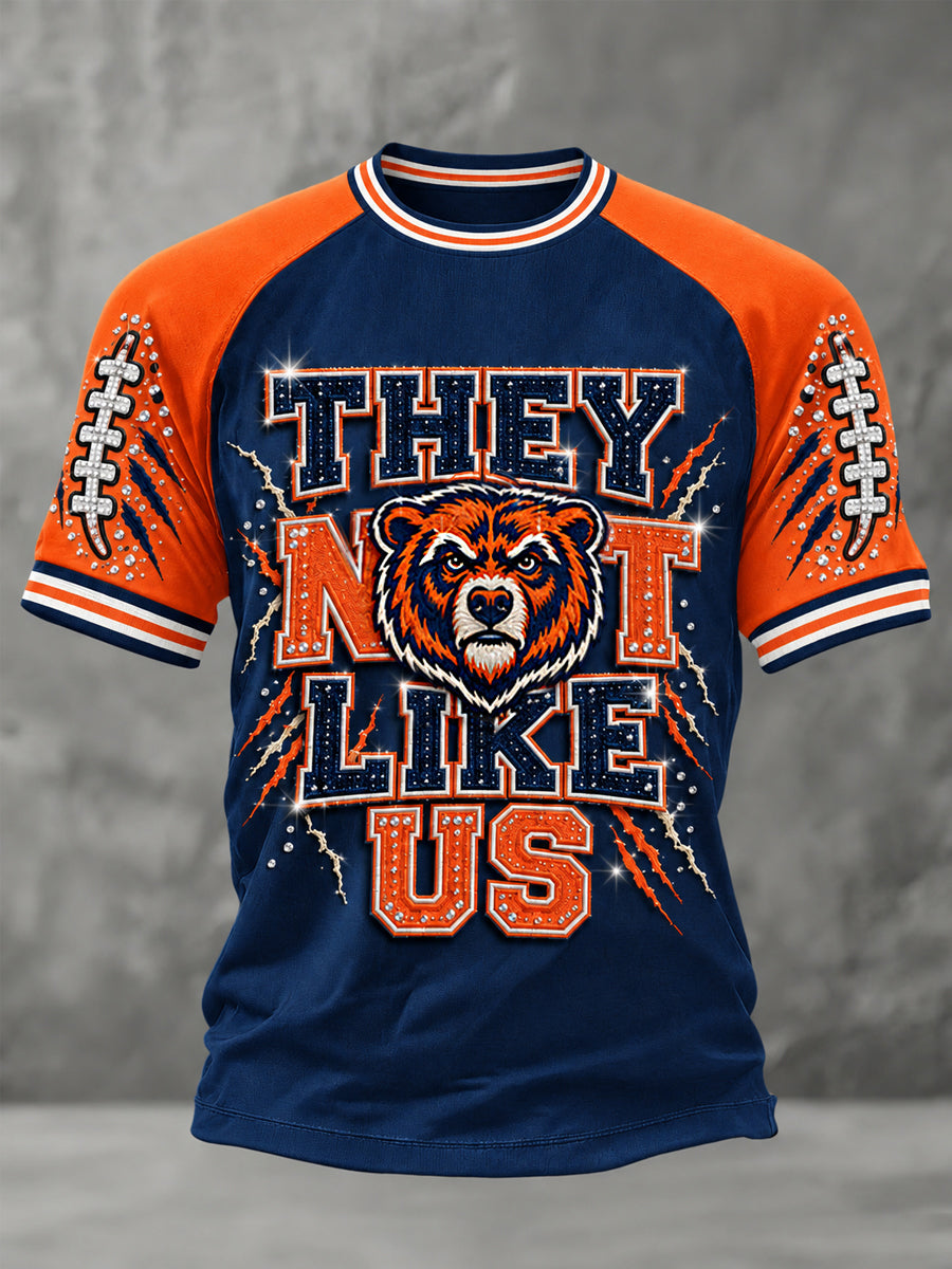 Men's Football Gameday Gift For Football Fans Casual Tee gracestitchs