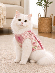 Breast Cancer Awareness Cat Vests gracestitchs