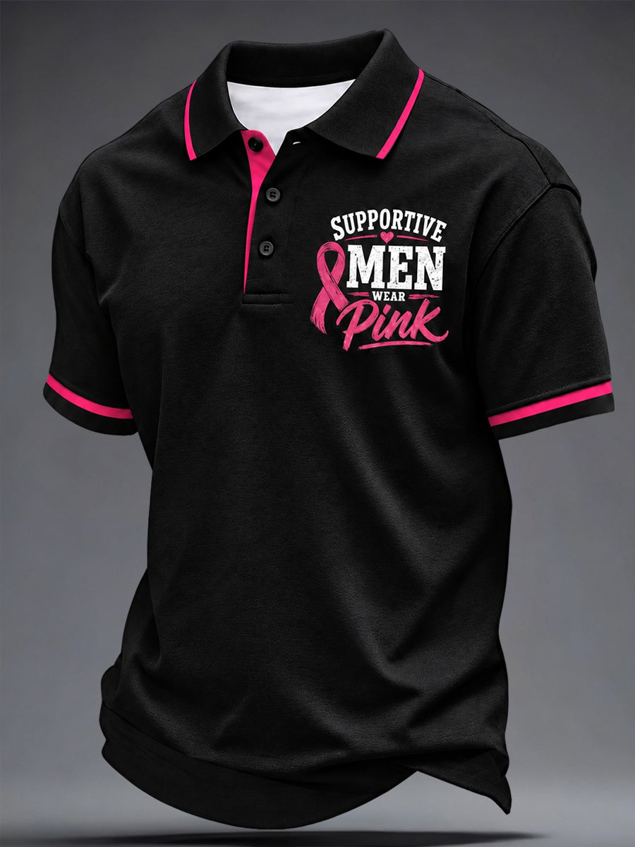 Men's Breast Cancer Awareness Shirt gracestitchs