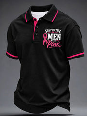 Men's Breast Cancer Awareness Shirt gracestitchs