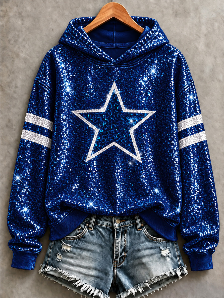 Women's Football Gameday Gift For Football Fans Casual Sweatshirt gracestitchs