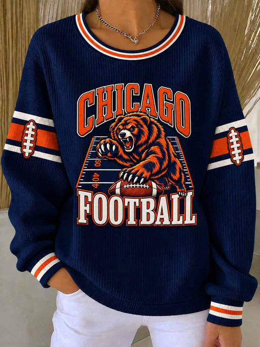 Women's Football Gameday Gift For Football Fans Short Sleeve T-shirt