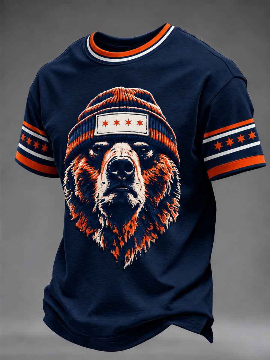 Men's Football Gameday Gift For Football Fans Short Sleeve T-shirt