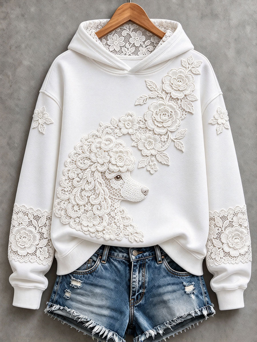 Women's Poodle Hoodies gracestitchs