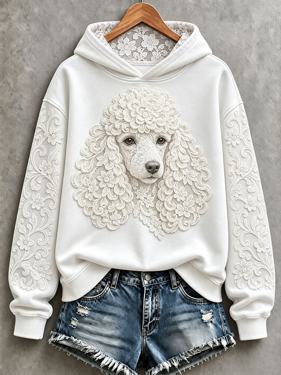 Women's Poodle Hoodies gracestitchs