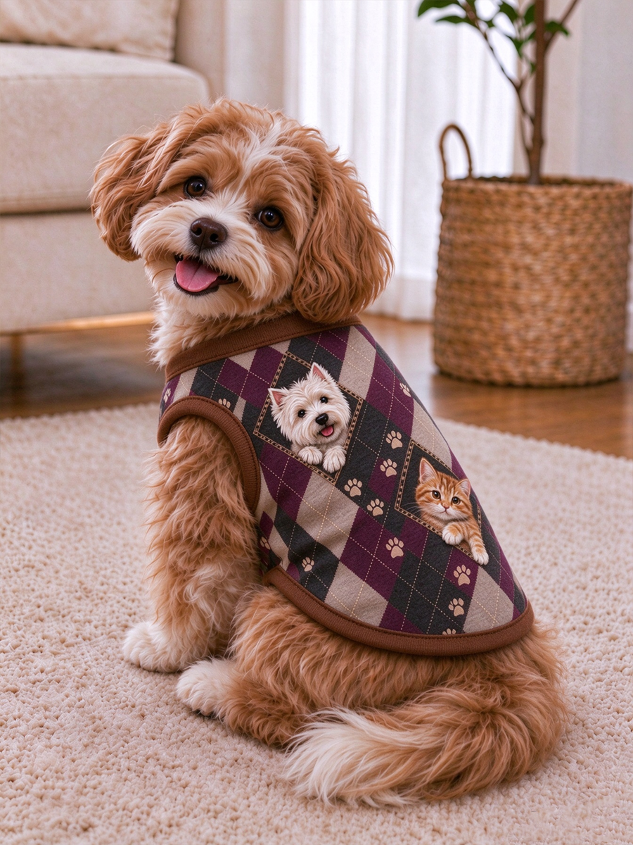 Pet Sleeveless Vest gracestitchs