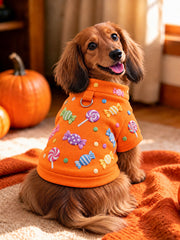 Halloween Candy Pet Short-Sleeve Shirt (with D-ring) gracestitchs