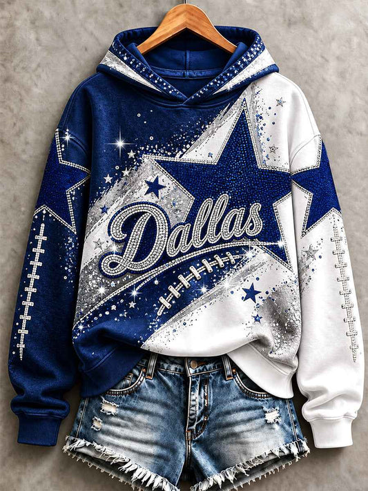 Women's Football Gameday Gift For Football Fans Casual Sweatshirt
