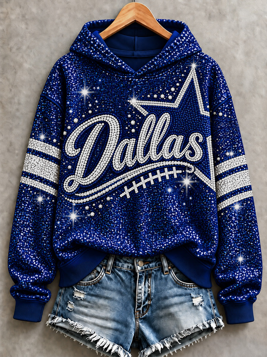 Women's Football Gameday Gift For Football Fans Casual Sweatshirt gracestitchs