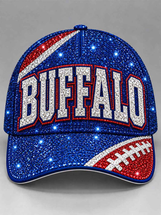 Unisex Football Lover Buffalo Print Hat