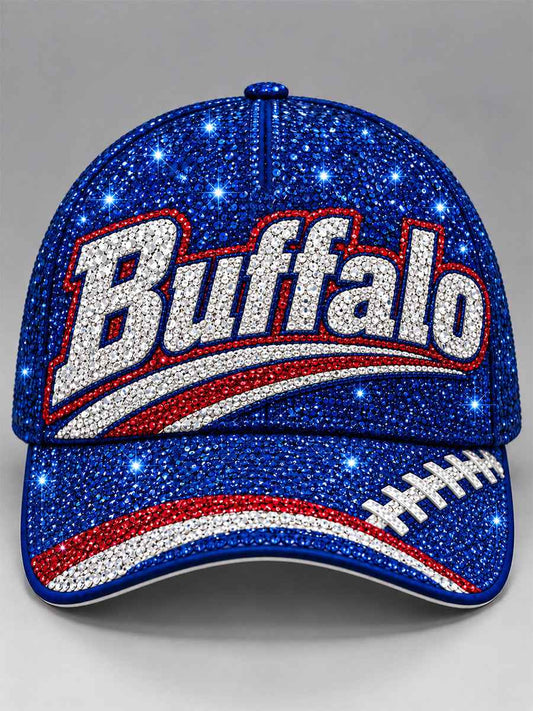 Unisex Football Lover Buffalo Print Hat
