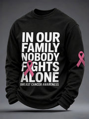 Men's Breast Cancer Awareness Real Men Wear Pink Sweatshirt gracestitchs