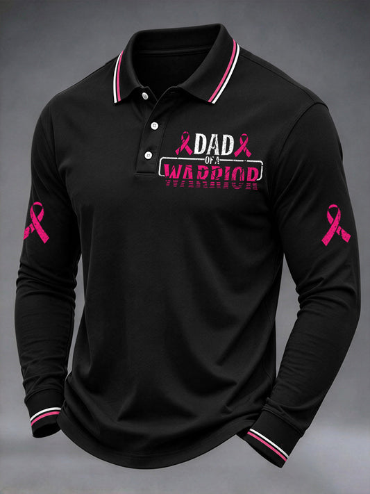 Men's Breast Cancer Awareness Real Men Wear Pink Long Seeve Shirt gracestitchs