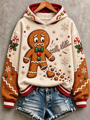 Women's Christmas Print Sweatshirt gracestitchs