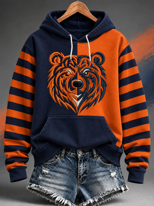 Women's Football Gameday Gift For Football Fans Casual Hoodie gracestitchs