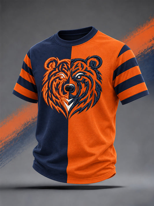 Men's Football Gameday Gift For Football Fans Casual Tee gracestitchs