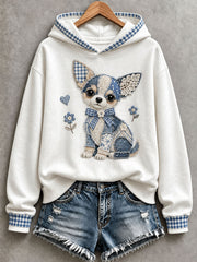 Women's Lovely Chihuahua Hoodie gracestitchs