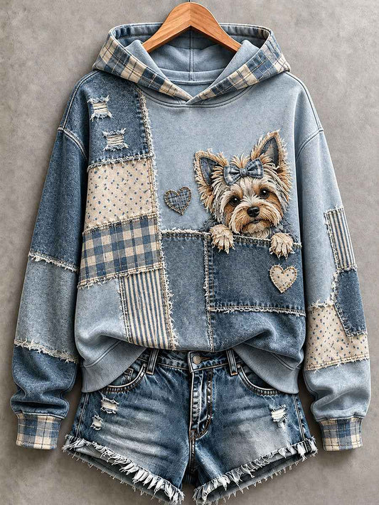 Women's Lovely Yorkshire Terrier Hoodie