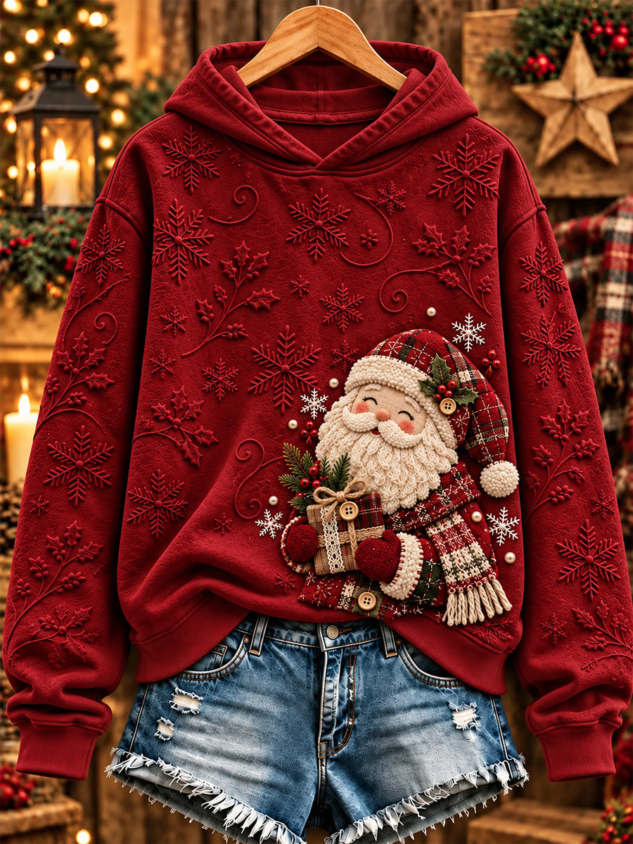 Women's Christmas Print Sweatshirt gracestitchs