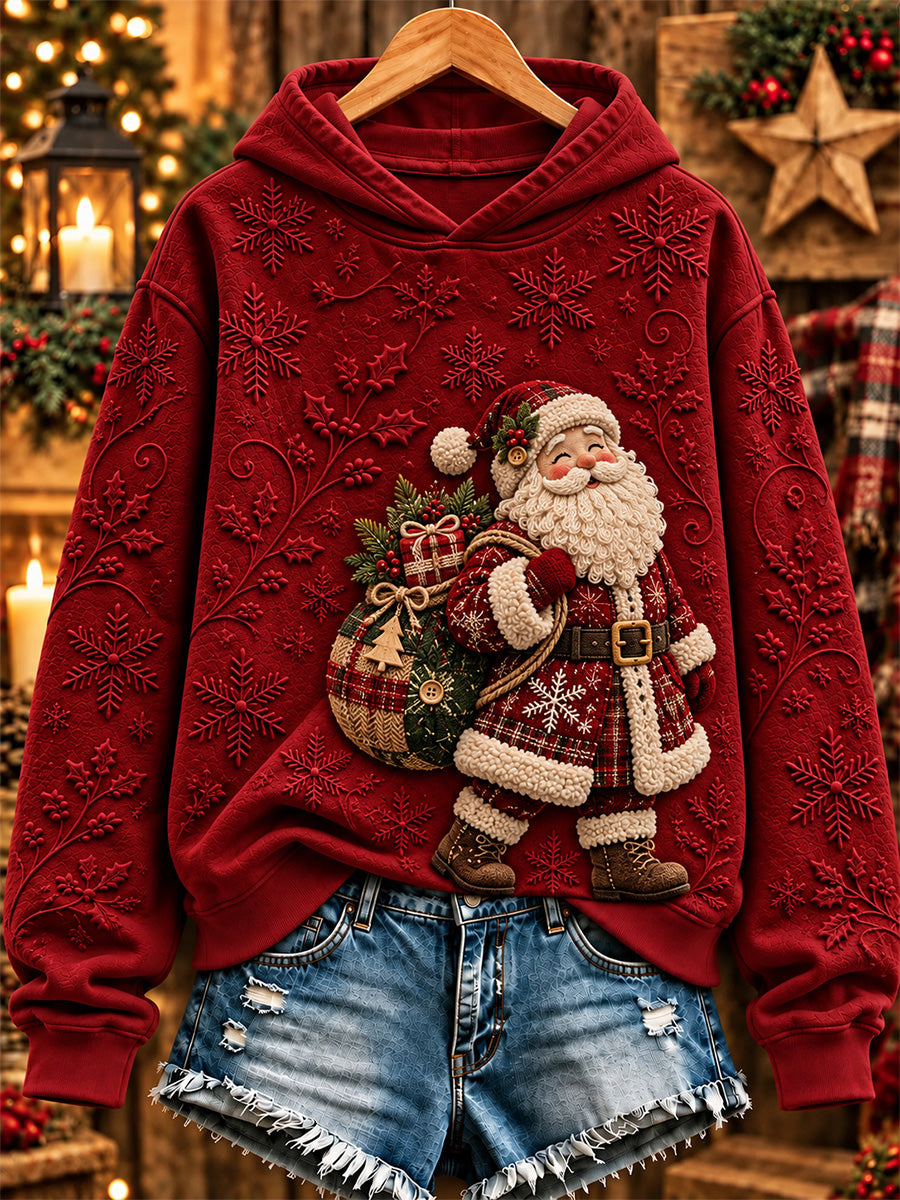 Women's Christmas Print Sweatshirt gracestitchs