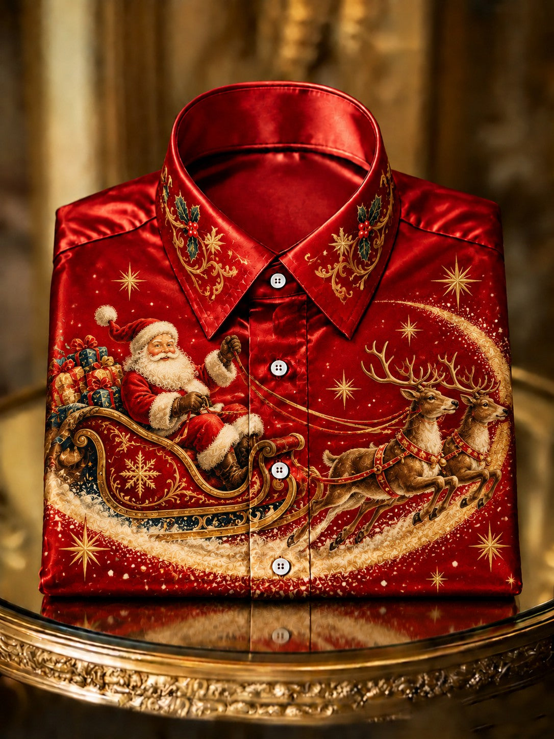 Men's Christmas Shirt gracestitchs