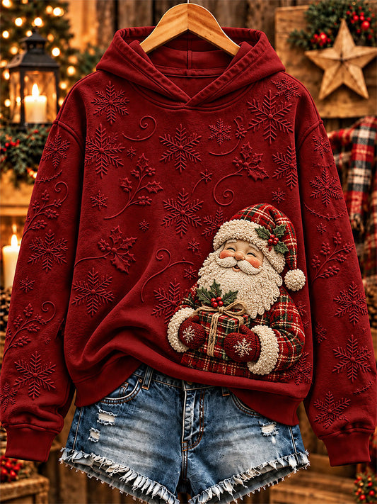 Women's Christmas Print Sweatshirt gracestitchs