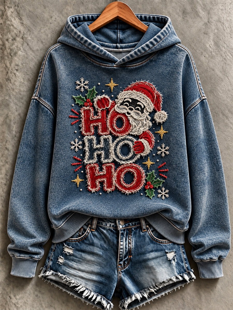 Women's Christmas Print Sweatshirt gracestitchs