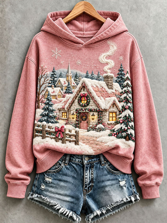 Women's Christmas Inspired Hoodie gracestitchs