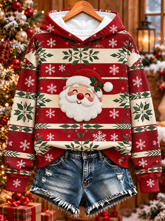 Women's Christmas Print Sweatshirt gracestitchs
