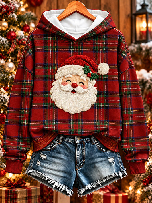 Women's Christmas Print Sweatshirt gracestitchs