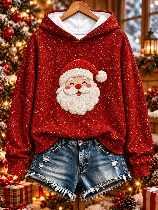 Women's Christmas Print Sweatshirt gracestitchs
