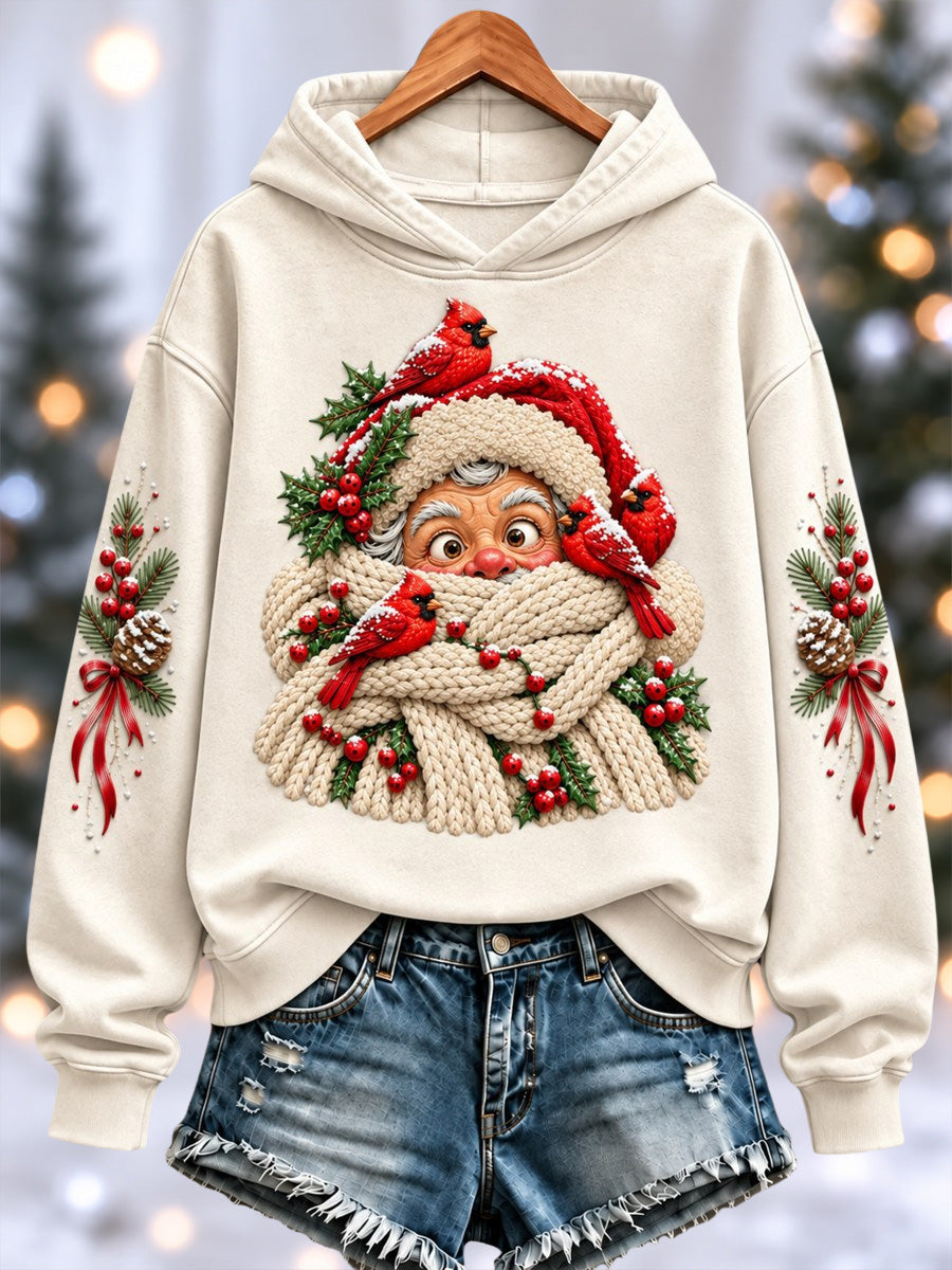 Women's Christmas Print Sweatshirt gracestitchs